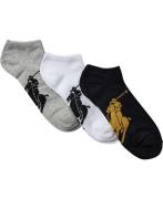 Polo Ralph Lauren 3pak Logo ømper One size - Footies hos Magasin