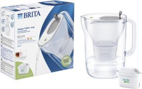 BRITA Brita Style Led4w Mxpro JUG Grey Grå - Kander hos Magasin