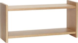 Hübsch Less Shelf Natural Natur Str 62x20xh30cm - Hylder hos Magasin