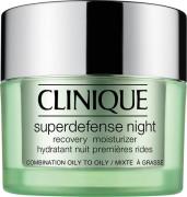 Clinique Superdefense Night Cream Combination to Oily Skin 50 ml - Nat...