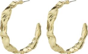 Pilgrim Julita Recycled Semihoop Earrings Gold-plated one size - Creol...