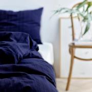 Södahl Sengetøj 140x200 Noble Navy Blue Navy Str L:200cm B:140cm H:0.1...