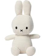 Bon Ton Toys Miffy ECO Corduroy Offwhite 23 cm - 9 cm - Bamser Polyest...