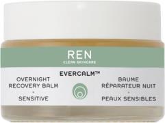 REN CLEAN SKINCARE Evercalm Overnight Recovery Balm 30 ml - Natcreme h...