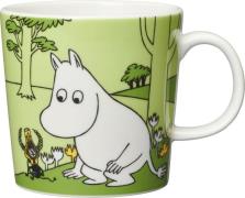 Moomin Arabia Mumi 30cl Krus Mumitrold Græsgrøn Grøn - Kopper Med Hank...