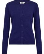 Magasin Myrna 3 RWS Cardigan Lambswool Kvinde Fantasy Blue Cardigans S...