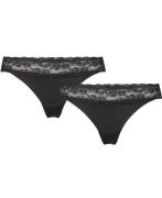 Magasin Maise 4 Lace String 2pack Briefs Str L Polyester