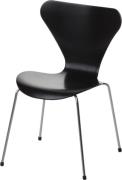 Fritz Hansen Miniature Serie 7, 3107 Black Sort Str b: 8,5 cm, h: 13 c...