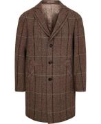 Sand 7455 Retro Coat Mand Brun Frakker Str 56 - hos Magasin