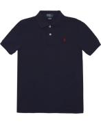 Polo Ralph Lauren Cotton Mesh Polo Shirt Str 5 / 5 år - Blå Poloer hos...