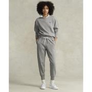 Polo Ralph Lauren Fleece Sweatpant Kvinde Grå Sweatpants Str L - hos M...