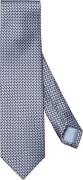 ETON Blue Geometricprintsilktie 80 - Slips hos Magasin