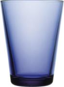 Iittala Kartio 40cl Glas Ultramarineblå 2stk. Blå - Vandglas Glas hos ...