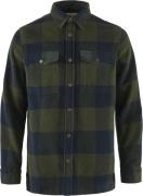 Fjällräven Canada Shirt M Mand Deep Forest-dark Navy Overshirts Str L ...