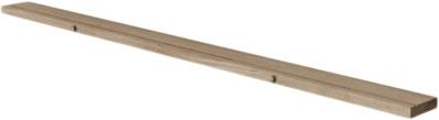 Moebe Gallery Shelf, 115, Oak 100% Oak Str H 1,9 x W 8 x D 115 cm - Hy...