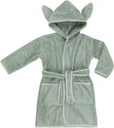 Fabelab Bathrobe Junior - Bunny - Eucalyptus Str Wear 2-4Y - Eucalyptu...