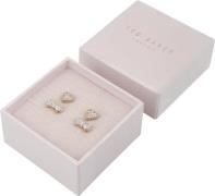 Ted Baker Texha: Pave Heart/bow Earring Gift ONE SIZE - Ørestikker hos...