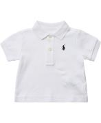 Polo Ralph Lauren Interlockboy Polo-tp-knt Str 6M / 6-9 mdr - Hvid Pol...