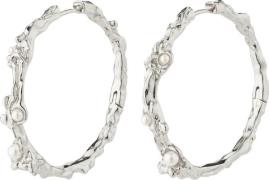 Pilgrim Raelynn Recycled Hoops Silverplated one size - Creoler hos Mag...