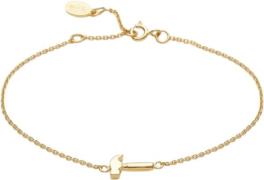 With love darling Hammer Bracelet Vermeil (925 Sterling Silver Gold Pl...