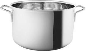 Eva Trio Stainless Steel Gryde 9 l 28 cm Polished Steel Str 2 - Gryder...