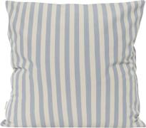 Studio Feder Sienna Pude Pale Blue Stripe Str 50 x 50 CM - Sengetøj Bo...