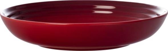 Le Creuset Pastatallerken 22cm Cerise Cerise Str 22 cm - Dybe Tallerke...