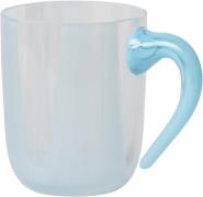 Kodanska Flow Mug Rain Str H 9 x D 7 cm - 25 cl - Kopper Med Hank hos ...