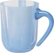 Kodanska Flow Mug Ocean Str H 9 x D 7 cm - 25 cl - Kopper Med Hank hos...