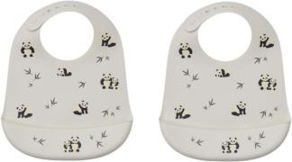 Liewood Tilda Silicone Bib 2pack One Size - Hagesmække hos Magasin