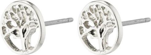 Pilgrim Iben Recycled Treeof-life Ørestikker Silver-plated One size - ...