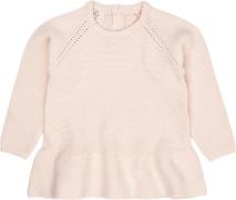 Copenhagen Colors Knitted Pullover W. Frill Str 86 - Soft Pink Strik h...