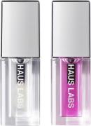 Haus Labs Hybrid Mini Lip Oil Duo - Lipgloss hos Magasin