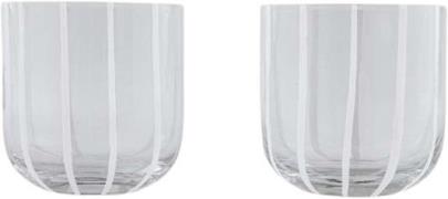 OYOY Living Design Mizu Glass Pack of 2 Clear - Vandglas hos Magasin