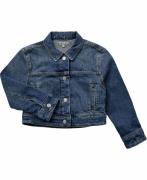 Tommy Hilfiger Denim Trucker Jacket Str 8 Denim - Streakyblue Overgang...