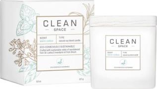 Clean Candle Warm Cotton 227g Kvindeduft 227 G - Duftlys hos Magasin