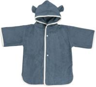 Fabelab Ponchorobe - Baby - Bear - Blue Spruce Str Size 1-2 ( - Blue S...