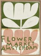 Poster & Frame Marco Marella Flower Market Amsterdam Flerfarvet Str 30...