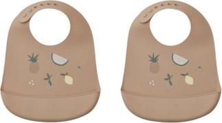 Liewood Tilda Silicone Bib 2pack One Size - Hagesmække hos Magasin