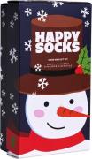 Happy Socks 3pack Holiday Navy Gift Set 41-46 - Ankelømper hos Magasin