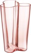 Iittala Aalto Vase 25 cm Salmon Pink Pink Str 25 cm - Vaser hos Magasi...