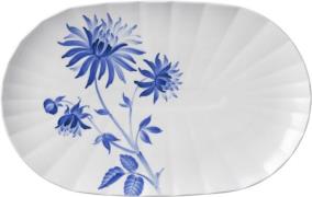 Royal Copenhagen Blomst FAD Dahlia 34 CM Hvid Str 34 - Serveringsfade ...