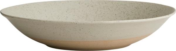 Nordal Grainy Salad Plate, Sand 0008 - Middagstallerkener hos Magasin