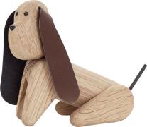 Andersen - Furniture My Dog Large H11x13x6 cm Eg - Figurer Læder hos M...