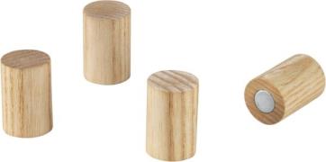 Blomus Set 4 Magnets Koreo- Wood / Magnet Str T 2,5 cm, Ø 1,6 cm - Øvr...