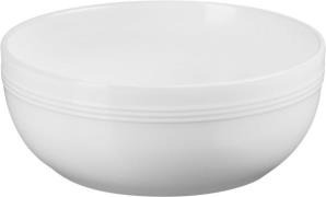 Le Creuset Coupe Serv. Skål 20cm White White Str 20 cm - Serveringsfad...