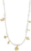 Pilgrim Intent Pearl Necklace Goldplated one size - Halskæder Med Vedh...