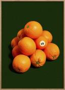 Poster & Frame Super Mercat Odd Orange out Flerfarvet Str 30x40cm - Pl...