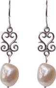 BeChristensen Mariela Pearl Earrings Silver One Size - Ørehænger hos M...