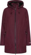 ILSE JACOBSEN Rain135 Kvinde Maroon Banner Regnjakker Str 40 - Polyest...